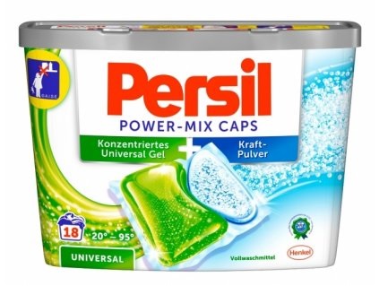 Persil Power mix univerzální gelové kapsle 18 ks, 423 g